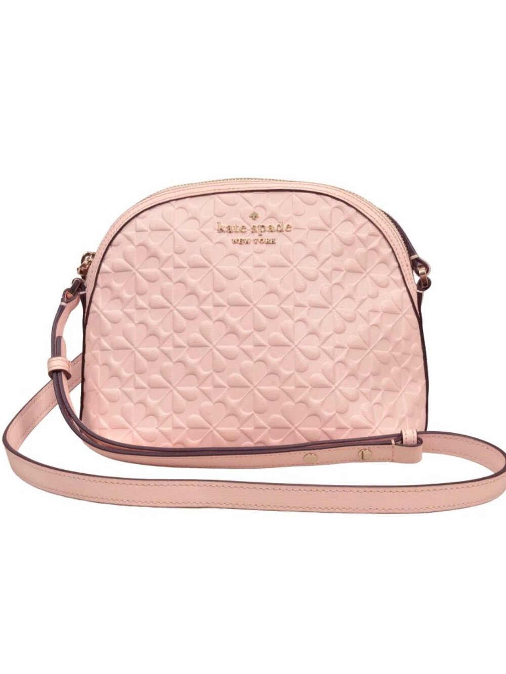 Kate Spade Hollie Clover Geo Embossed Dome Crossbody